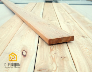 Палубная доска 28х140х3м "В" лиственница