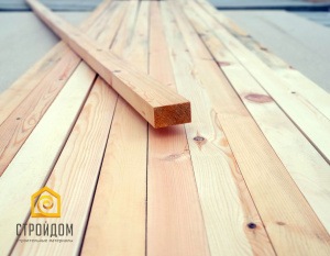 Брусок строганный 24х48х3м Сосна (448 шт/упак)