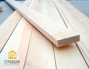 Доска строганная 30х115х3 сосна